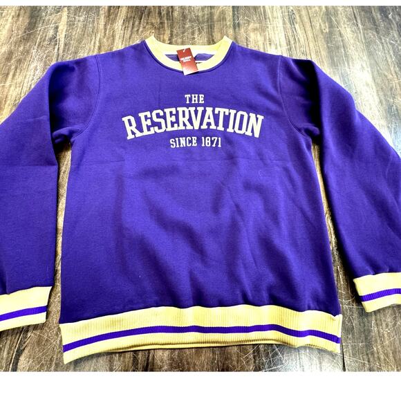 NWT!! GILBERT HALL "THE RESERVATION since 1871"‎ ,Size M ,Collegiate - Picture 1 of 8
